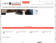 Tablet Screenshot of ofiespriu.com